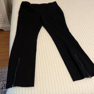Black stretch pull-on bootcut pants NEW WITHOUT TAGS